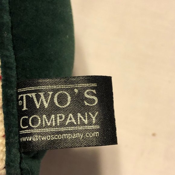 Counted Cross Stitch Christmas is Sharing Christmas Tree Mini Pillow Ornament - Picture 2 of 3